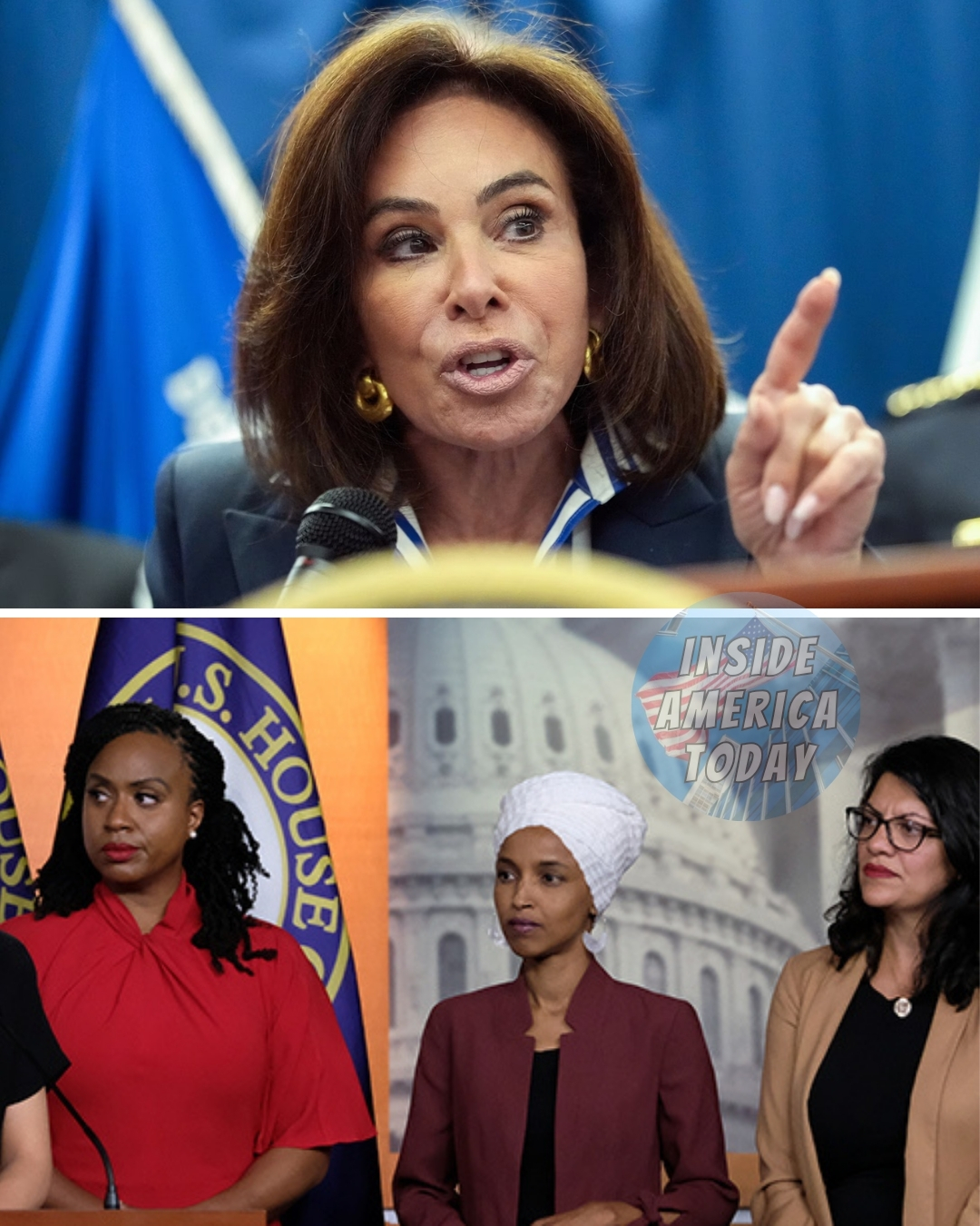 The Gavel and the Fury: Inside the Senate Explosion Between Judge Jeanine Pirro and the “Squad”.