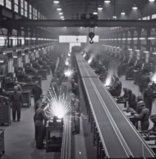 When Germany Underestimated America: The Industrial Power That Won WWII