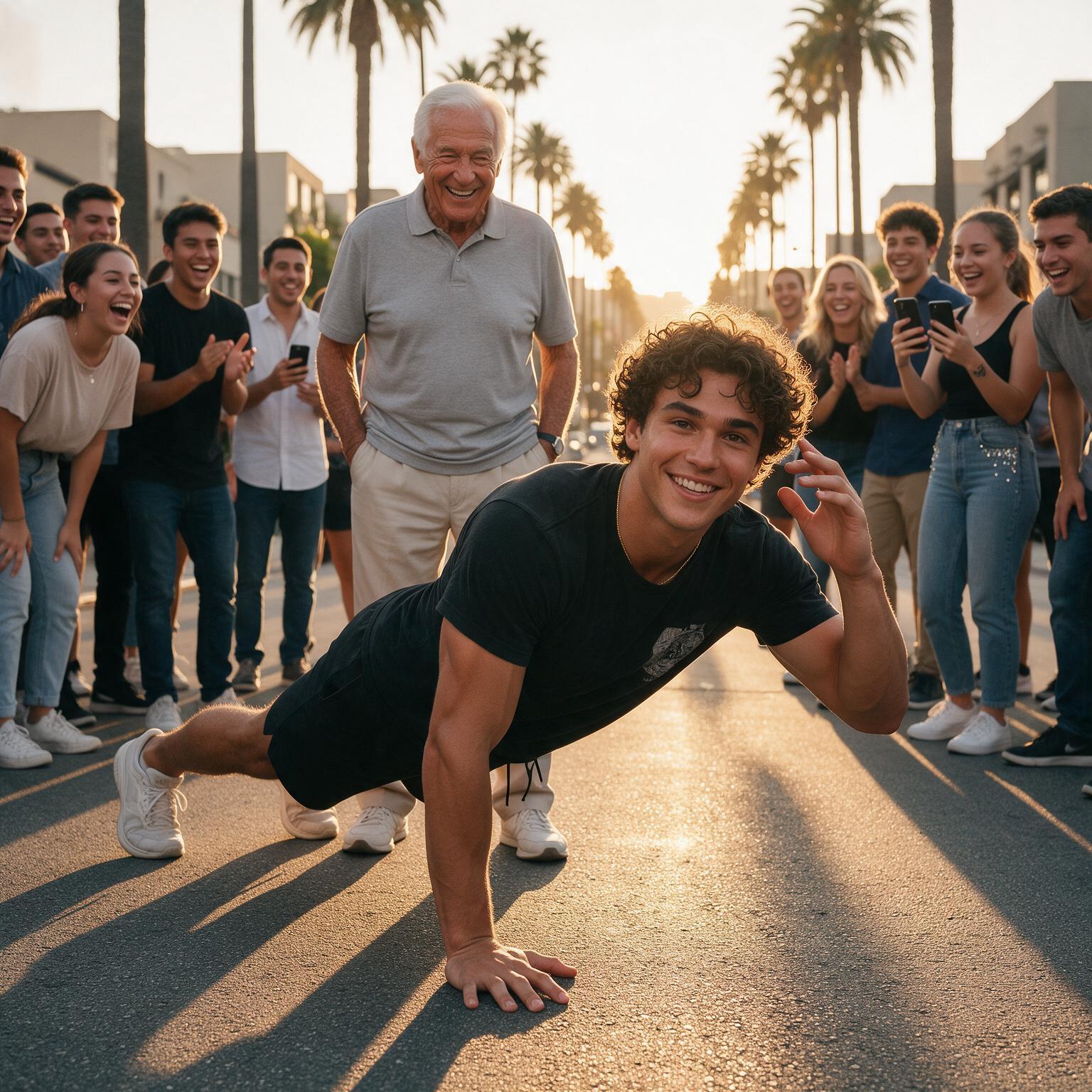 TODOS SE RIERON CUANDO UN ANCIANO ENTRÓ EN UNA BATALLA DE BAILE… PERO AL VER EL ÚLTIMO PASO DEL JOVEN SUSURRÓ: «ESE MOVIMIENTO LO INVENTÓ MI HIJO DESAPARECIDO»