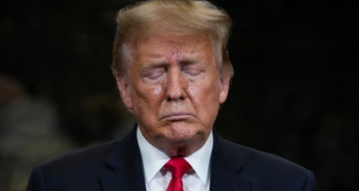Trump’s Quiet Moment in Washington: A Pause That Spoke Volumes
