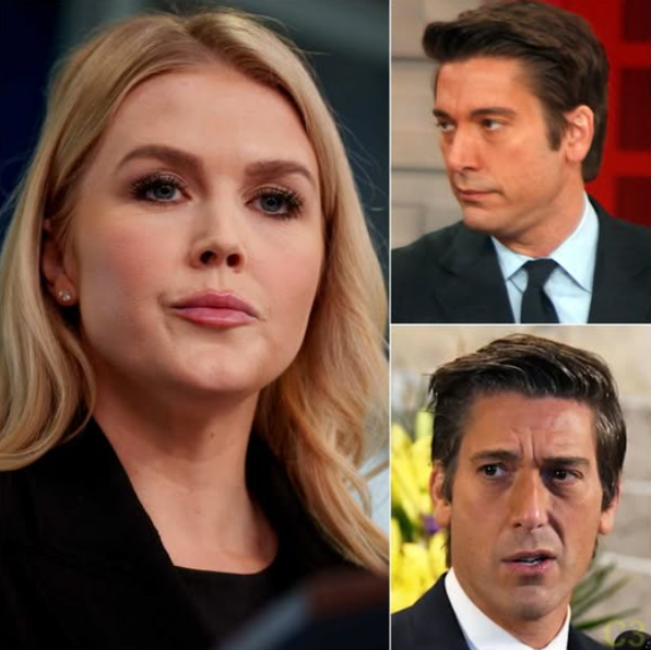 Karoline Leavitt’s “Silence” Tweet Backfires: David Muir’s Live TV Dissection Leaves Studio Stunned in Dignified Takedown!