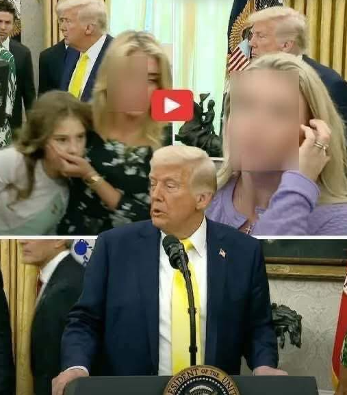 President Trump has to stop live speech as he rushed from podium after ‘medical emergency’