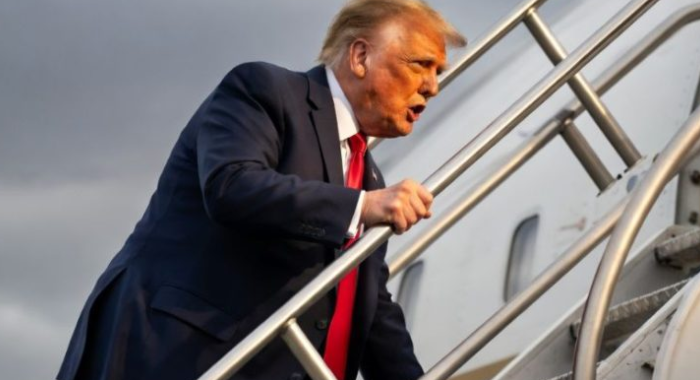 Trump Air Force One Fall Claims Unverified-NTA