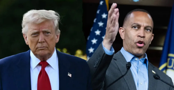 ARREST HIM! House Minority Leader Hakeem Jeffries Should Be In JAIL For Sick Stunt Against President Trumpnta