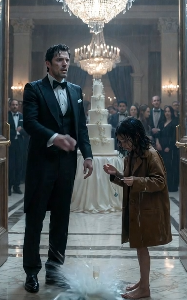 A little girl crashed a billionaire’s wedding holding an old necklace… and uncovered a family secret buried for 20 years.