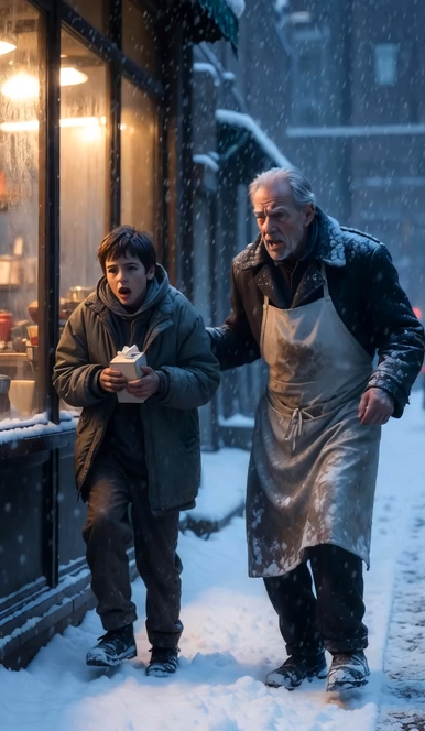 The old baker kept yelling at the homeless boy… but secretly, he was the only one protecting him.