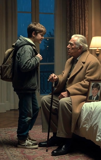 A homeless boy entered a billionaire’s mansion…