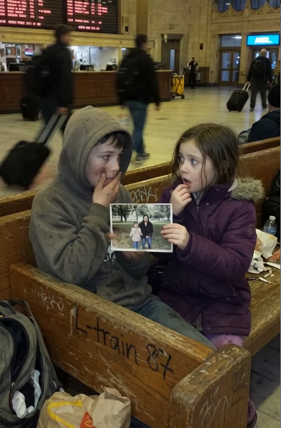 For six years, he saved half a loaf of bread for the little sister he lost.  One winter night, a stranger recognized an old photograph... and everything changed forever.