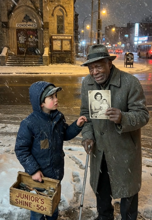 Everyone Ignored the Old Man on the Bench—Until a Shoeshine Boy Changed His Life Forever