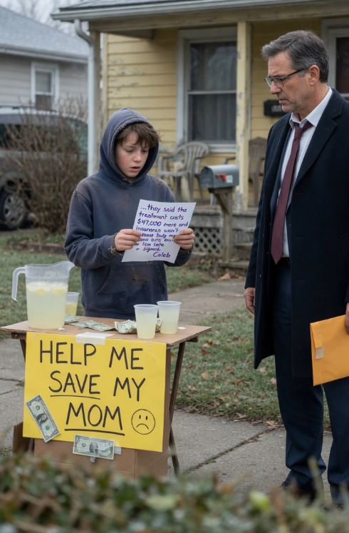 Every Day He Sold Lemonade to Save His Mother. Then One Customer Changed His Life Forever.