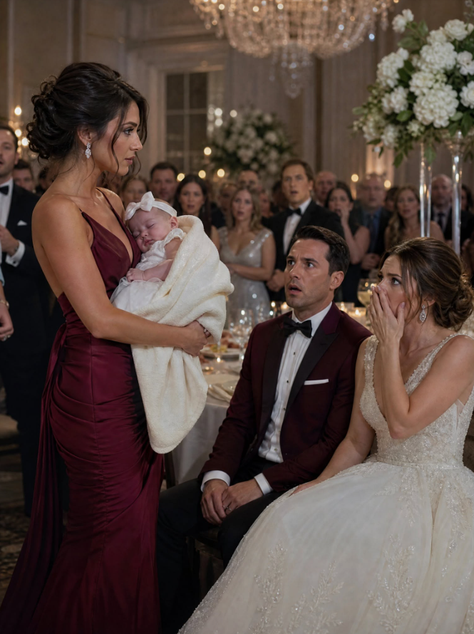 MY EX INVITED ME TO HIS WEDDING TO MOCK MY INFERTILITY—SO I ARRIVED WITH HIS NEWBORN DAUGHTER AND THE EVIDENCE THAT DESTROYED HIM