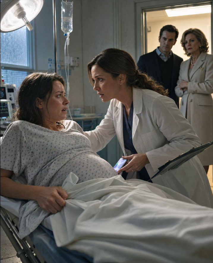 While I Was in Labor, the Doctor Slipped Me Her Phone and Whispered, “Call 911 Before Your Husband Comes Back”