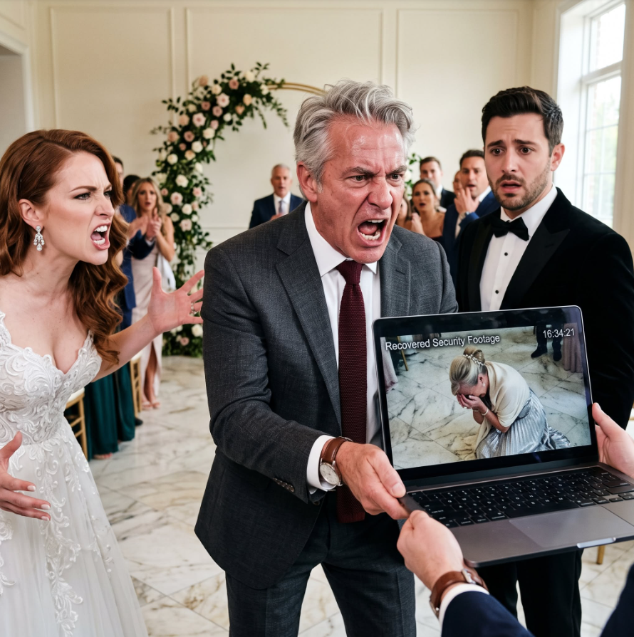 MY WIFE SAID SHE FELL AT OUR SON’S WEDDING—THEN THE VENUE MANAGER SHOWED ME WHAT THE CAMERAS HAD CAPTURED