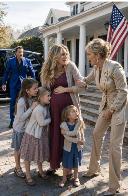 HIS MOTHER TERRORIZED HIS PREGNANT WIFE AND THREE DAUGHTERS—THEN THE MILLIONAIRE RETURNED EARLY AND HEARD THE EVIDENCE SHE NEVER KNEW EXISTED