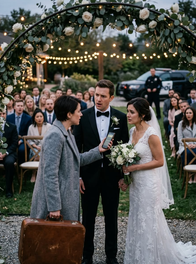 I came home two days early, expecting to surprise my boyfriend—only to find my backyard glowing with wedding lights. My best friend stood in a white dress, holding his hands beneath an arch built with flowers I had chosen. “What is this?” I whispered