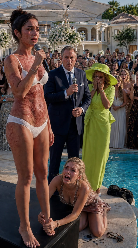 MY SPOILED SISTER EXPOSED MY BURN SCARS AT HER $2 MILLION SWEET SIXTEEN—THEN I REVEALED HOW I GOT THEM SAVING HER LIFE