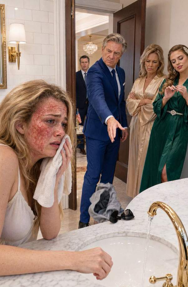 My mother handed me a luxury face cream at midnight.  By sunrise, the skin on my cheeks was peeling away in bloody strips—and my family was furious that I might ruin my sister’s wedding photographs.