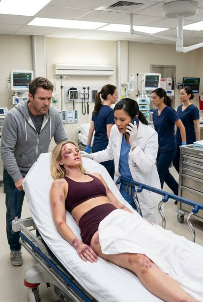 My husband beat me every day as a form of entertainment. One day, he beat me so badly that I fainted, and when he took me to the hospital, he said, "She accidentally slipped and fell while showering." As soon as the doctor saw the bruises on my face, he immediately called 911.