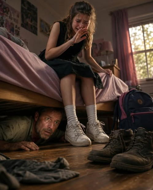 A Neighbor Told Him She Heard a Little Girl Screaming in His House, but He Thought It Was Gossip... Until He Hid Under His Own Bed and Heard His Daughter Beg, “Please... Stop.”