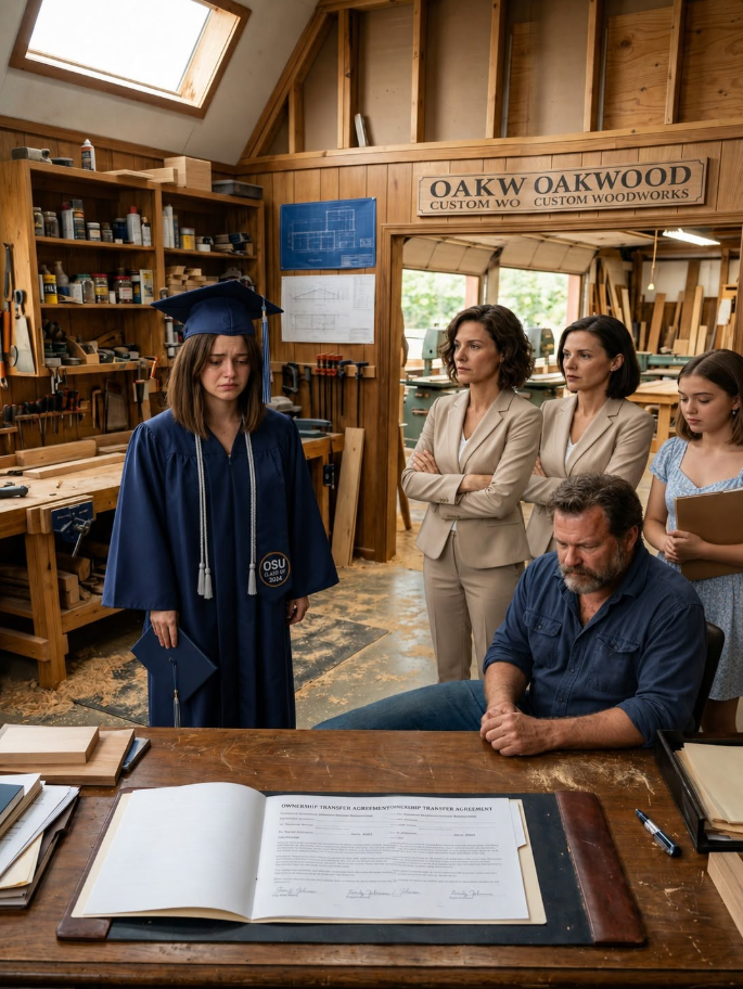 After graduation, I found out my parents had handed our family business to my sister. Mom smiled and said, “You’re good with your hands, not your brain.” So I stopped working sixty unpaid hours a week and walked away.