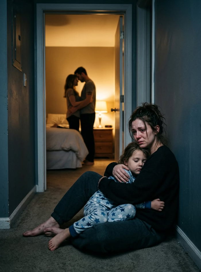 "My 7-year-old daughter whispered to me, “Mom… Dad has a mistress, and they’re planning to take all your money.”  That night, I pretended to leave for work, then came home unexpectedly—  and what I saw made me freeze in place.
