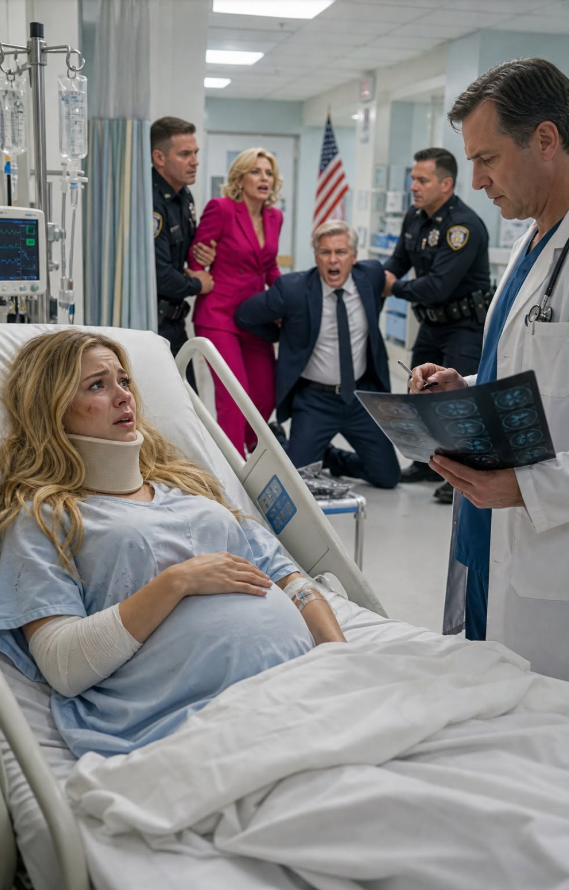 MY HUSBAND SAID I FELL DOWN THE STAIRS—THE SURGEON SAW THE TRUTH AND LOCKED THE HOSPITAL