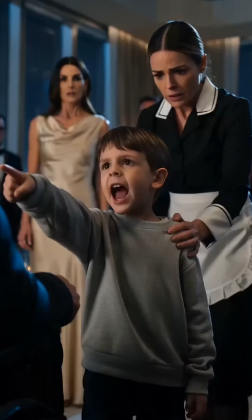 “The Boy Stays”—The Maid’s Toddler Exposed the Fiancée Who Needed a Billionaire Broken... Until He Screamed: "Don't Touch Him Again"
