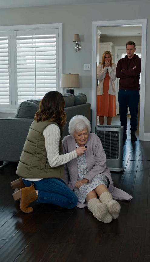 Part 1: The Flash Drive Grandma Hid Before They Left Her to Freeze