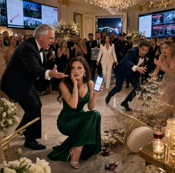 AT MY BROTHER’S ENGAGEMENT PARTY, MY FATHER SLAPPED ME FOR REFUSING TO HAND OVER MY HOUSE KEYS—BUT ONE TEXT MESSAGE DESTROYED EVERYTHING