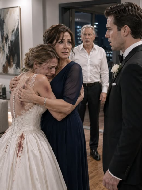My Daughter Came Home Covered in Blood on Her Wedding Night—But Her Husband’s Family Had No Idea Who Her Father Really Was