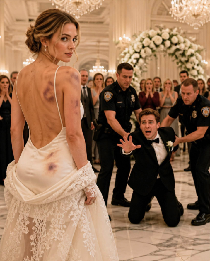 AT THE ALTAR, MY GROOM WHISPERED, “YOU BELONG TO ME NOW”—SO I REVEALED THE EVIDENCE HIDDEN BENEATH MY WEDDING DRESS