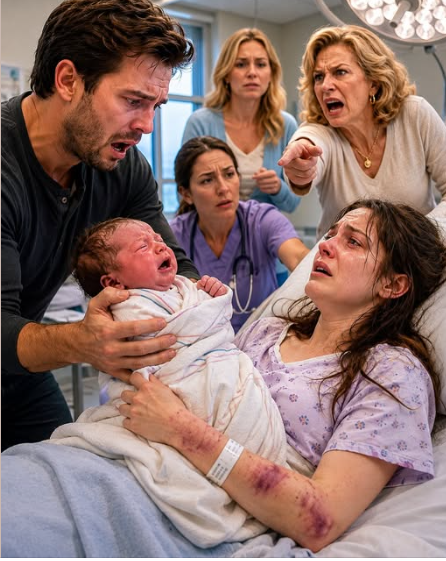 I CAME HOME TO FIND MY NEWBORN SON BURNING WITH FEVER—BUT THE BRUISES ON MY WIFE’S WRISTS EXPOSED THE FAMILY I HAD DEFENDED FOR YEARS