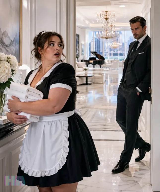 THE PLUS-SIZE MAID NEEDED A BOYFRIEND BY TOMORROW—THEN THE BILLIONAIRE MAFIA BOSS OVERHEARD HER WHISPER AND SHOWED UP FOR REASONS OF HIS OWN