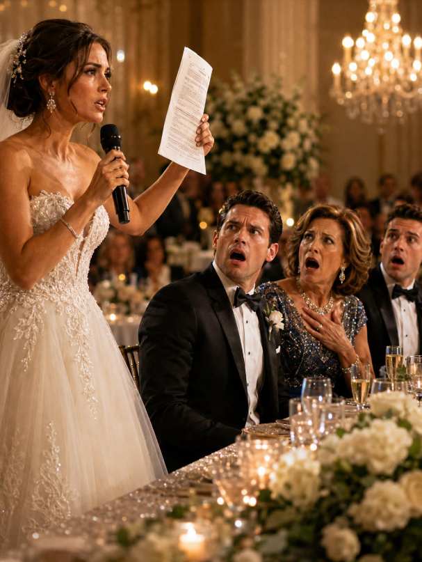 THE GROOM PROMISED HIS MOTHER MY INHERITANCE AT OUR WEDDING—THEN THE DOCUMENTS I PUT ON THE BALLROOM SCREENS ENDED HIS FAMILY’S CONTROL