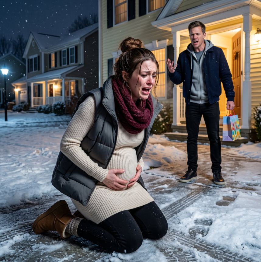 MY HUSBAND TOLD ME TO GIVE BIRTH ALONE AND LEFT FOR HIS MOTHER’S BIRTHDAY—TWO DAYS LATER, HE RETURNED HOME AND FAINTED AT WHAT HE FOUND