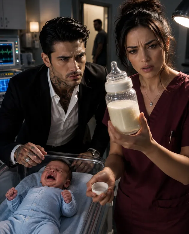 FOR ELEVEN NIGHTS, A CHICAGO CRIME BOSS’S BABY NEARLY DIED AT EXACTLY 12:03 AM — UNTIL I FOUND WHAT WAS HIDDEN INSIDE HIS BOTTLE