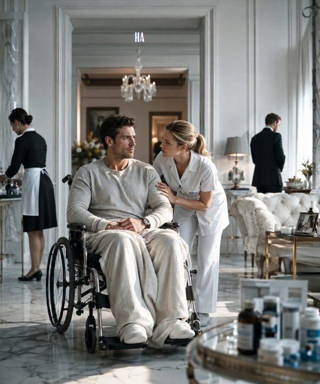 NO ONE WOULD CARE FOR THE MILLIONAIRE IN THE WHEELCHAIR UNTIL ONE NURSE REALIZED HE WASN’T FAILING TO RECOVER—HE WAS BEING KEPT THAT WAY