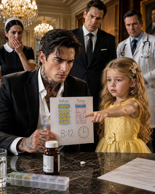 A 5-YEAR-OLD MAID’S DAUGHTER STOPPED ME FROM SWALLOWING A PILL HANDED BY MY MOST TRUSTED MAN — THEN HER CRAYON DRAWING EXPOSED 25 YEARS OF BETRAYAL