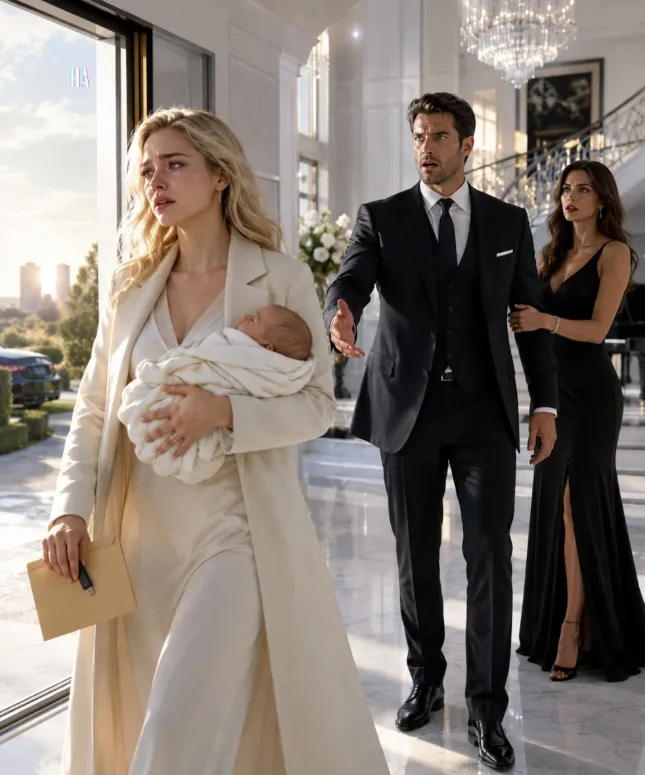 HE CHOSE ANOTHER WOMAN WHILE HIS SON WAS BORN — WHEN THE MAFIA BOSS ARRIVED WITH A $40K BRACELET, HIS WIFE HANDED HIM DIVORCE PAPERS AND VANISHED WITH THE LEDGER THAT COULD DESTROY HIS EMPIRE