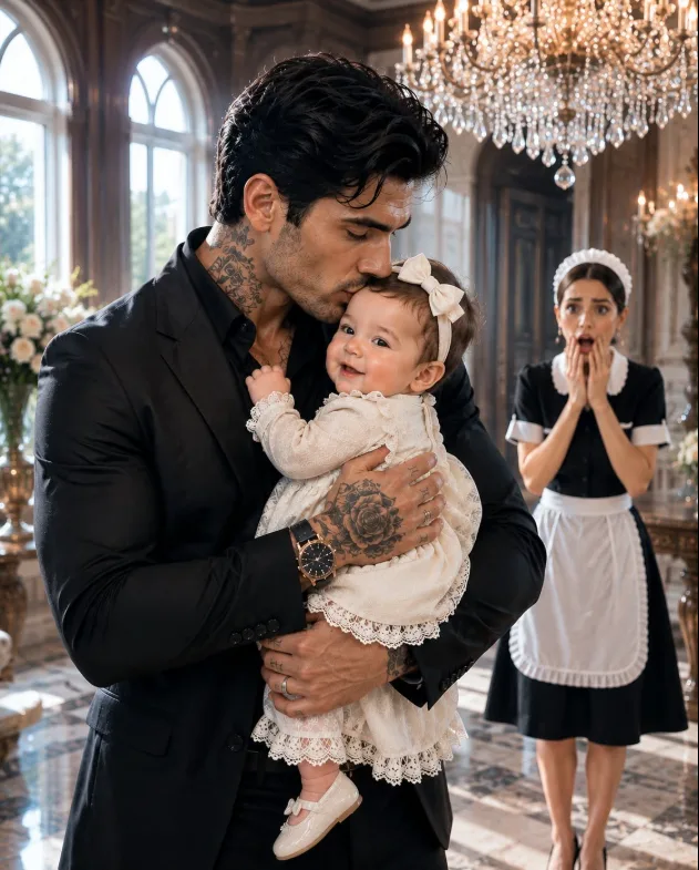 I CARRIED MY FEVERISH BABY INTO THE HOME OF VICTOR MORETTI, THE COLDEST MAFIA BOSS IN NEW YORK, BECAUSE MISSING ONE SHIFT MEANT LOSING THE ONLY JOB KEEPING US ALIVE. I EXPECTED HIM TO THROW US INTO THE SNOW, BUT WHEN HE SAW THE SILVER LOCKET AROUND MY DAUGHTER’S NECK, THE MAN RUMORED TO FEAR NOTHING WENT COMPLETELY PALE