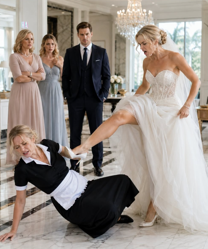 THE BILLIONAIRE’S BRIDE TRIED TO KICK A MAID—BUT THE WAY SHE DEFENDED HERSELF EXPOSED A SECRET HE HAD BURIED FOR SIX YEARS