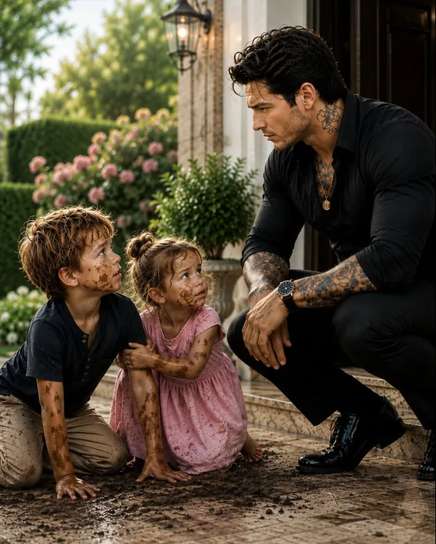 MY SIX-YEAR-OLD NEPHEW CRAWLED TO MY FRONT GATE WITH A BROKEN LEG WHILE HIS THREE-YEAR-OLD SISTER BEGGED ME NOT TO SEND THEM BACK TO THEIR MOTHER—SHE FORGOT THEIR UNCLE WAS THE MOST FEARED MAFIA BOSS IN AUSTIN