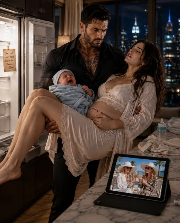 I CAME HOME ON NEW YEAR’S EVE AND FOUND MY WIFE BLEEDING BESIDE OUR NEWBORN—THEN THE SECURITY CAMERA SHOWED WHO MY FAMILY HAD REALLY BEEN PROTECTING