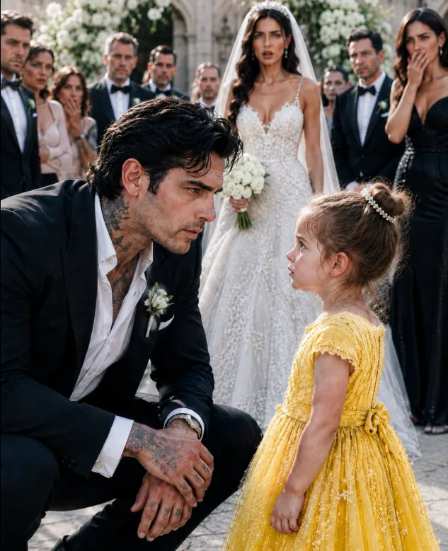 THE THREE-YEAR-OLD HOUSEKEEPER’S DAUGHTER STOPPED THE MAFIA BOSS’S WEDDING—THEN A DELETED VIDEO EXPOSED THE MAN BESIDE HIM AT THE ALTAR