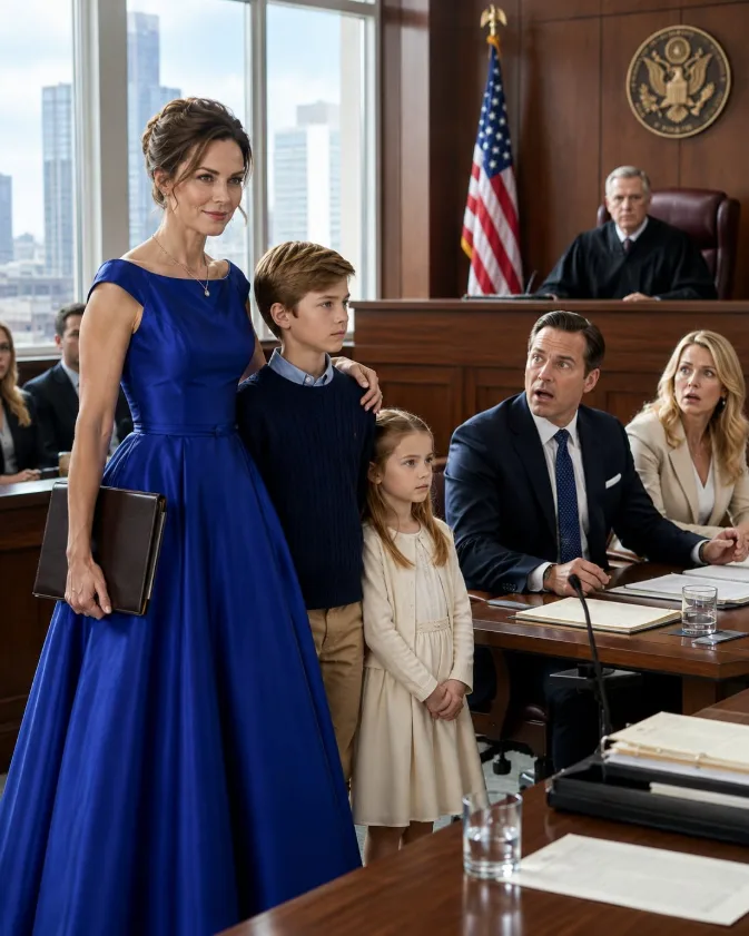 “THERE’S REALLY NOTHING TO DIVIDE,” MY HUSBAND SAID AS I SIGNED OUR DIVORCE PAPERS WITHOUT FIGHTING FOR HIS COMPANY, PROPERTIES, OR LUXURY LIFE. HE THOUGHT I WAS WALKING AWAY WITH OUR TWO CHILDREN AND NOTHING ELSE—UNTIL I PLACED THE KEYS ON THE TABLE AND PULLED OUT THREE ONE-WAY TICKETS TO OREGON. HOURS LATER, HIS COMPANY ACCOUNTS WERE UNDER REVIEW… AND A DOCTOR ASKED ONE QUESTION ABOUT HIS GIRLFRIEND’S “FUTURE HEIR” THAT ERASED THE SMILE FROM HIS FACE