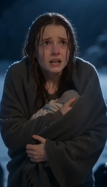 “DAD, PLEASE OPEN THE DOOR.” ON CHRISTMAS EVE, MY DAUGHTER ARRIVED WITH HER THREE-DAY-OLD BABY AFTER HER HUSBAND THREW THEM INTO THE SNOW