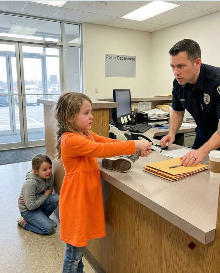 “DADDY PUT SOMETHING INSIDE MY SISTER’S BELLY,” THE 7-YEAR-OLD TOLD THE OFFICER—THEN SHE PULLED AN EMPTY MEDICINE SYRINGE FROM INSIDE HER SHOE