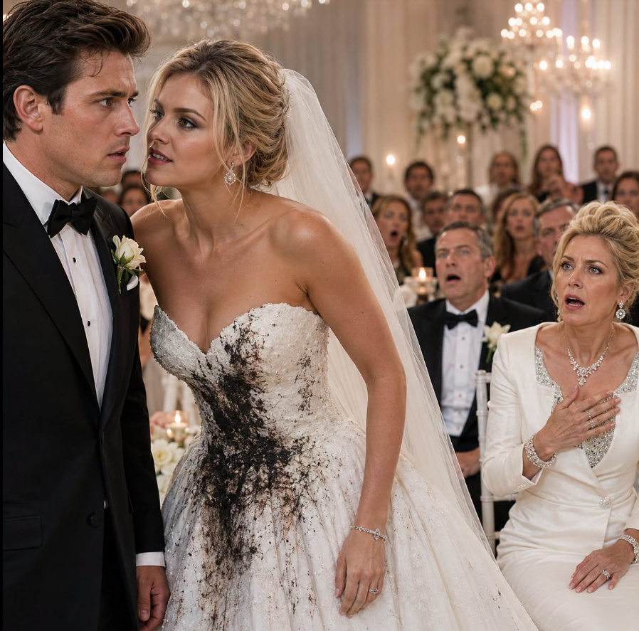 MY MOTHER-IN-LAW DESTROYED MY WEDDING DRESS TO FORCE MY SILENCE—THEN THE CEREMONY EXPOSED THE MURDER, THE STOLEN COMPANY, AND THE CHILD THEY TRIED TO DISINHERIT