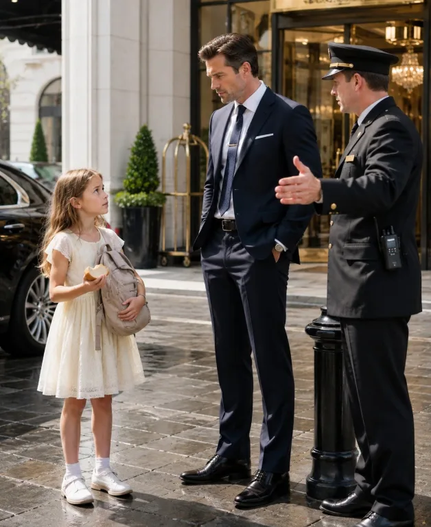 I ARRIVED UNANNOUNCED AT MY LUXURY HOTEL AND FOUND SECURITY THROWING OUT A HUNGRY THIRTEEN-YEAR-OLD GIRL—THEN SHE REVEALED THE WARNING LETTER I NEVER RECEIVED