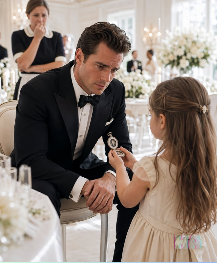 THE THREE-YEAR-OLD GIRL WHO GAVE A LONELY BILLIONAIRE A CRUSHED WHITE FLOWER—THEN THE WOODEN BIRD AROUND HER NECK REOPENED THE SECRET BEHIND HIS WIFE’S DEATH